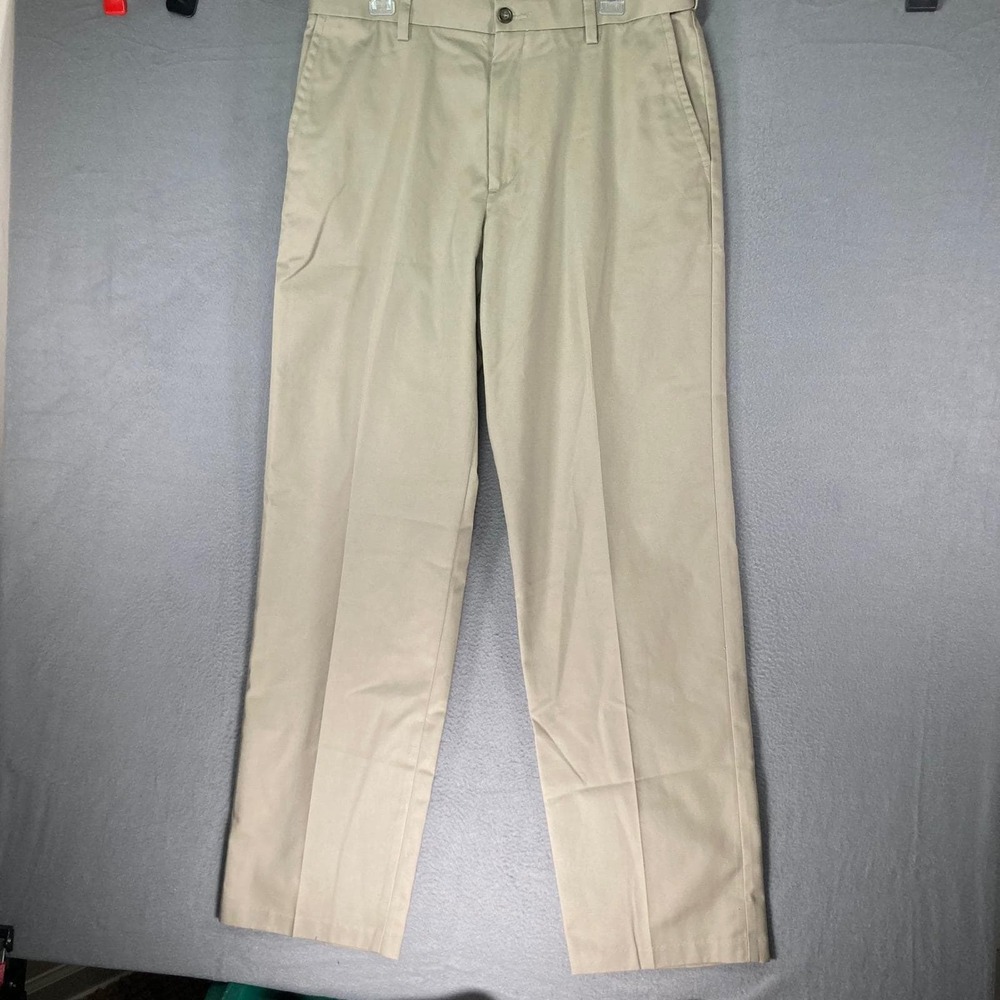 Mens Dockers Classic Fit Khaki Chinos Pants Size 34x34 Cotton Blend‎ New Vintage